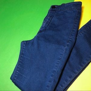 PACSUN UBER HIGH RISE SKINNIEST XXS/XS BULLHEAD 0